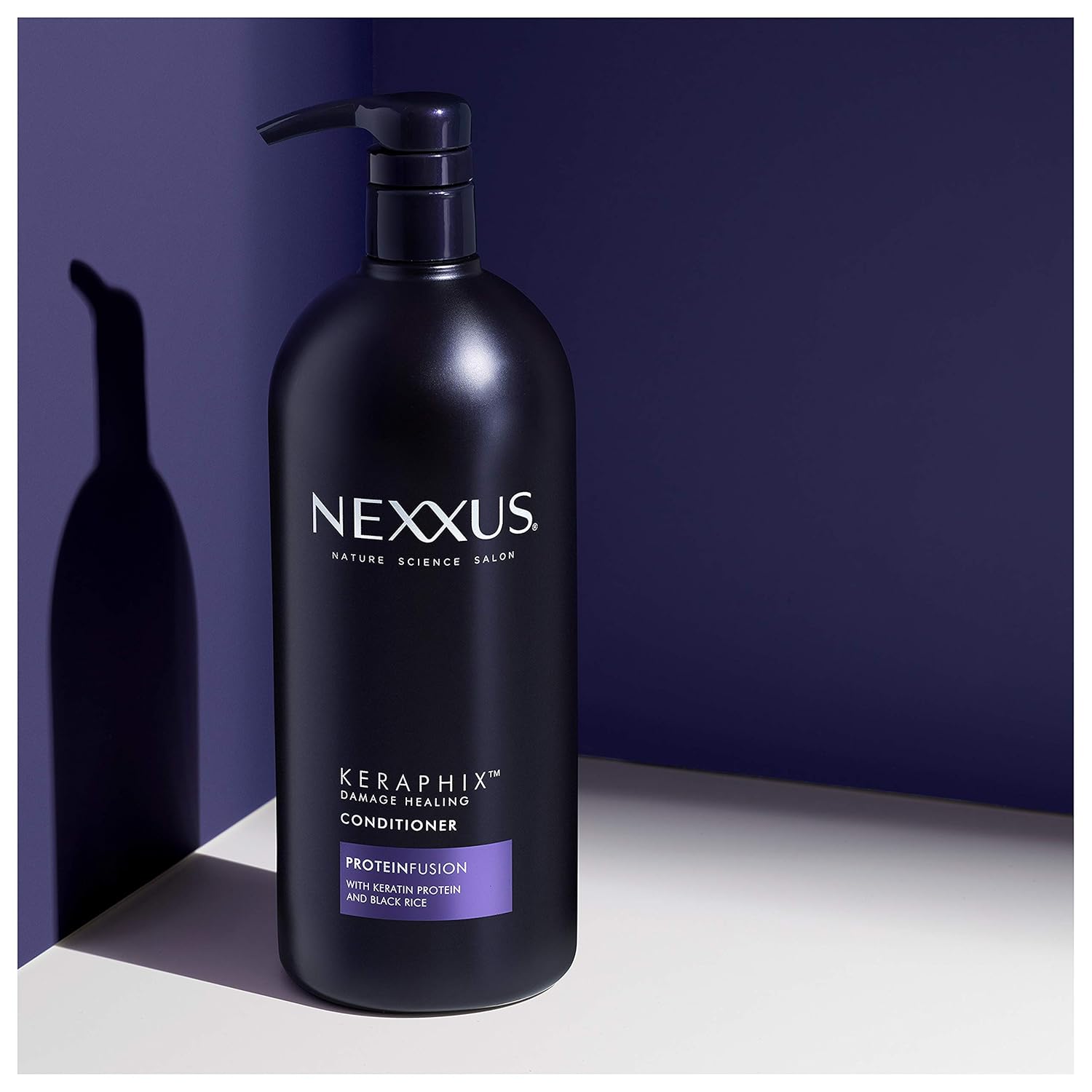 Nexxus Keraphix ProteinFusion with Keratin Protein and Black Rice Conditioner for Damaged Hair, 33.8 Fl Oz : Beauty & Personal Care