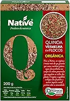 Flocos Quinoa Vermelha Orgânica, Native, 200 g