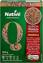 Flocos Quinoa Vermelha Orgânica, Native, 200 g