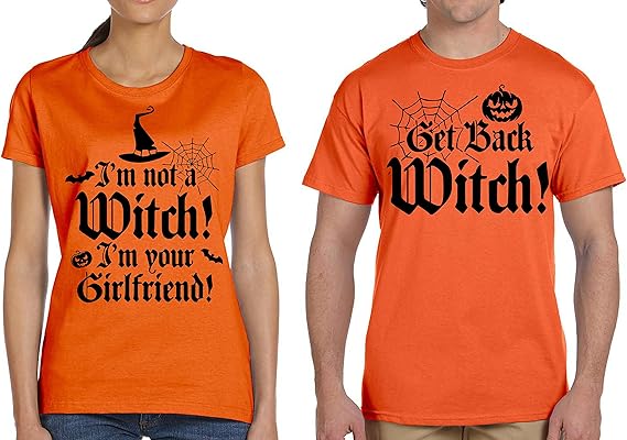 Couples halloween shirts amazon Clearance