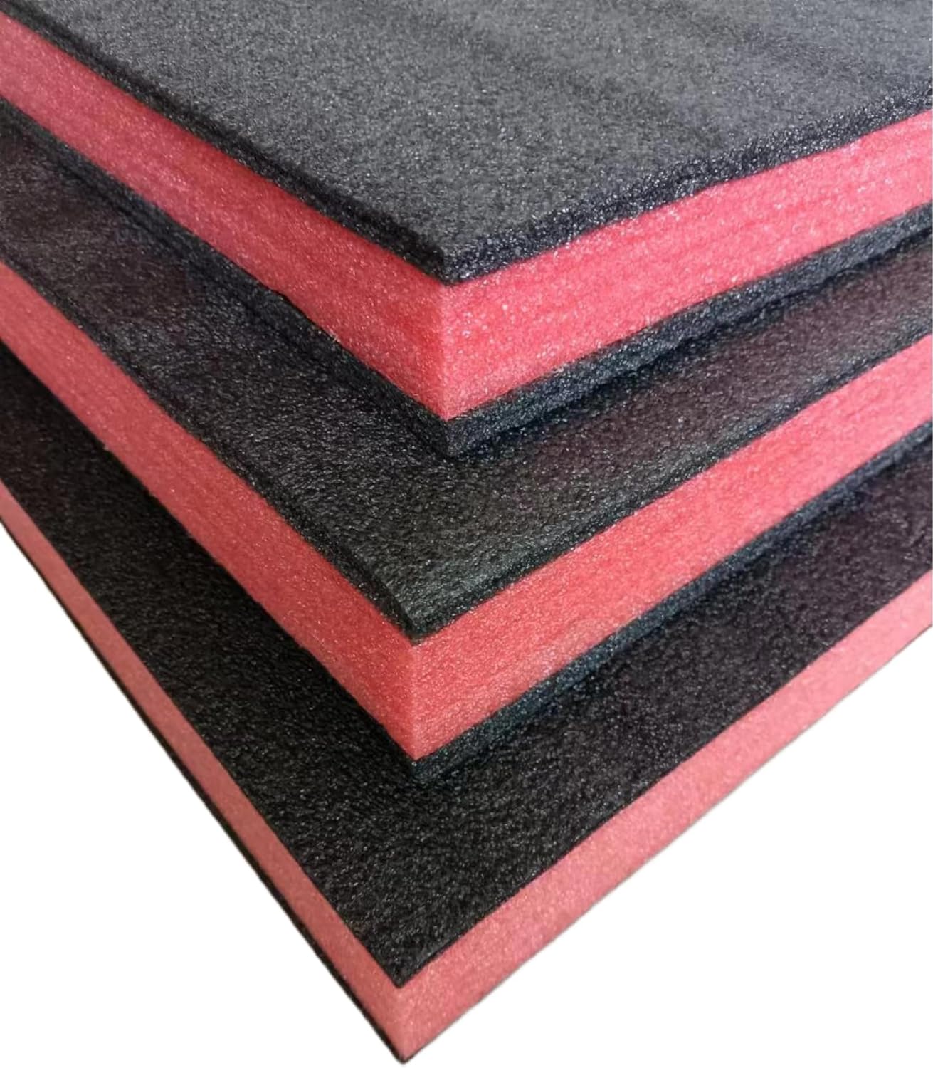 Tool Box Organizer 18x12x2 Inch Polyurethane Craft Foam Sheets Toolbox Shadow Foam Inserts Drawer Chest Thick Liner (4 Pack) 18 x 12 x 2 in 4