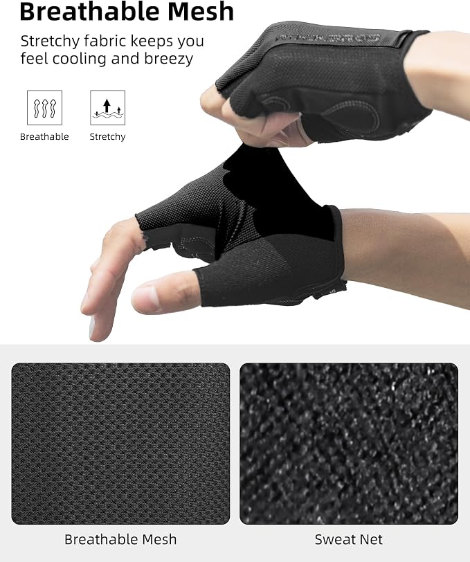 Guantes de ciclismo ROCKBROS para hombre y mujer miniatura 5