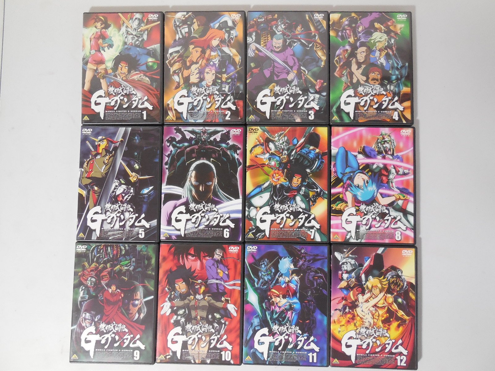Amazon.co.jp: 機動武闘伝 Gガンダム 全12巻セット [DVD] : DVD