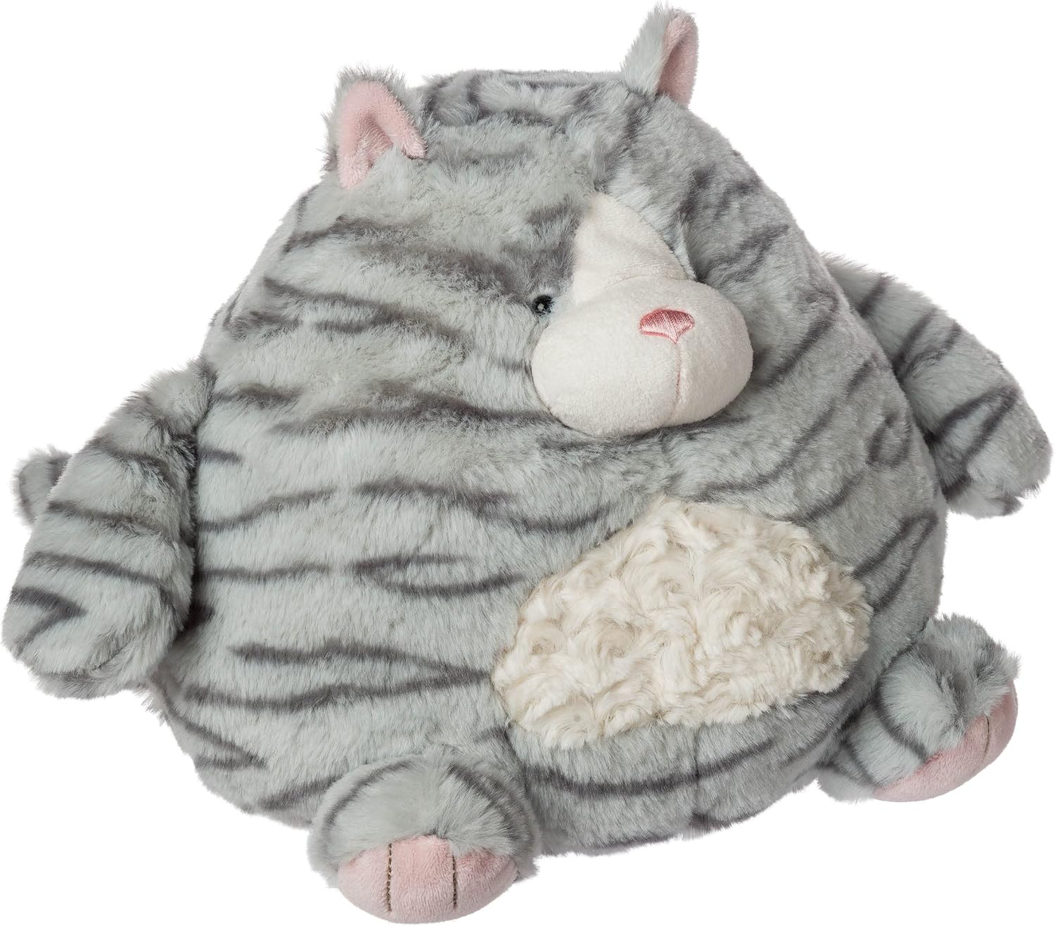 Mary Meyer Stuffed Animal Puffernutter Pillow-Soft Toy, 10-Inches, Kitty