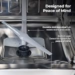 Kenmore 22-14595 24" Built-In Dishwasher - UltraWash, SmartWash, Sanitize Rinse, SmartDry and Leak Detection - 14 Place Settings - 51 DBA - ENERGY STAR Certified - 24" - Stainless Steel