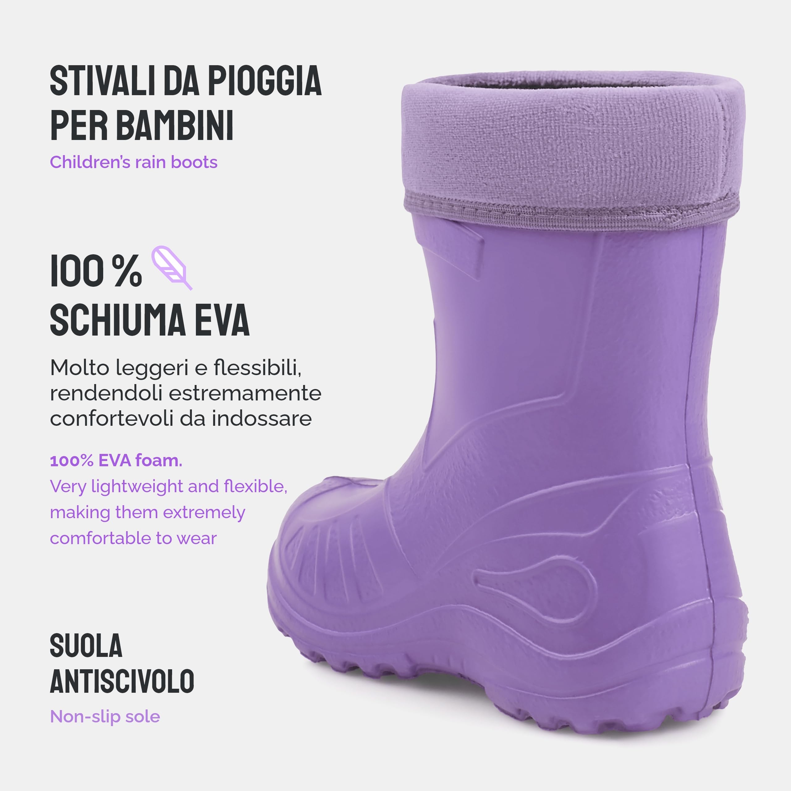 Ladeheid Stivali Bambino e Bambina in Eva KL050