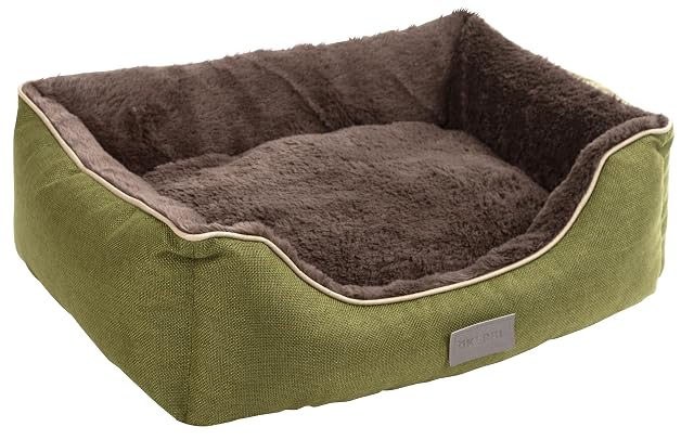 Kerbl Pet 81317 Samuel - Cama (50 x 40 x 15 cm), Color Verde y Gris