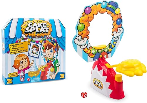 ZURU Cake Splat - Por qué llevar un pastel a la cara cuando puedes hacer que el pastel vuele y se ESTRELLE