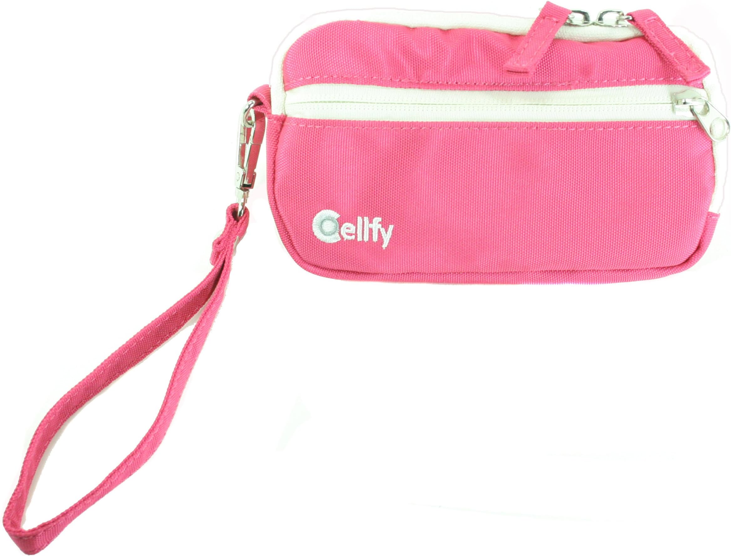 Smartphone Pouch; Hands Free Selfie Photos, (Pink) Use The Internal Suction Cup to Suspend Your Phone to Take Selfies!