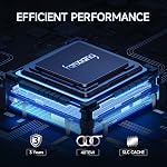 Fanxiang S201 128GB M.2 SATA SSD 2280 SATA III 6Gb/s Interne Solid State Drive, SLC Cache pour Speed Boost, lisez Speed jusqu'à 550MB/sec, Compatible avec Ordinateur portable et PC Ordinateurs de bureau (noir)