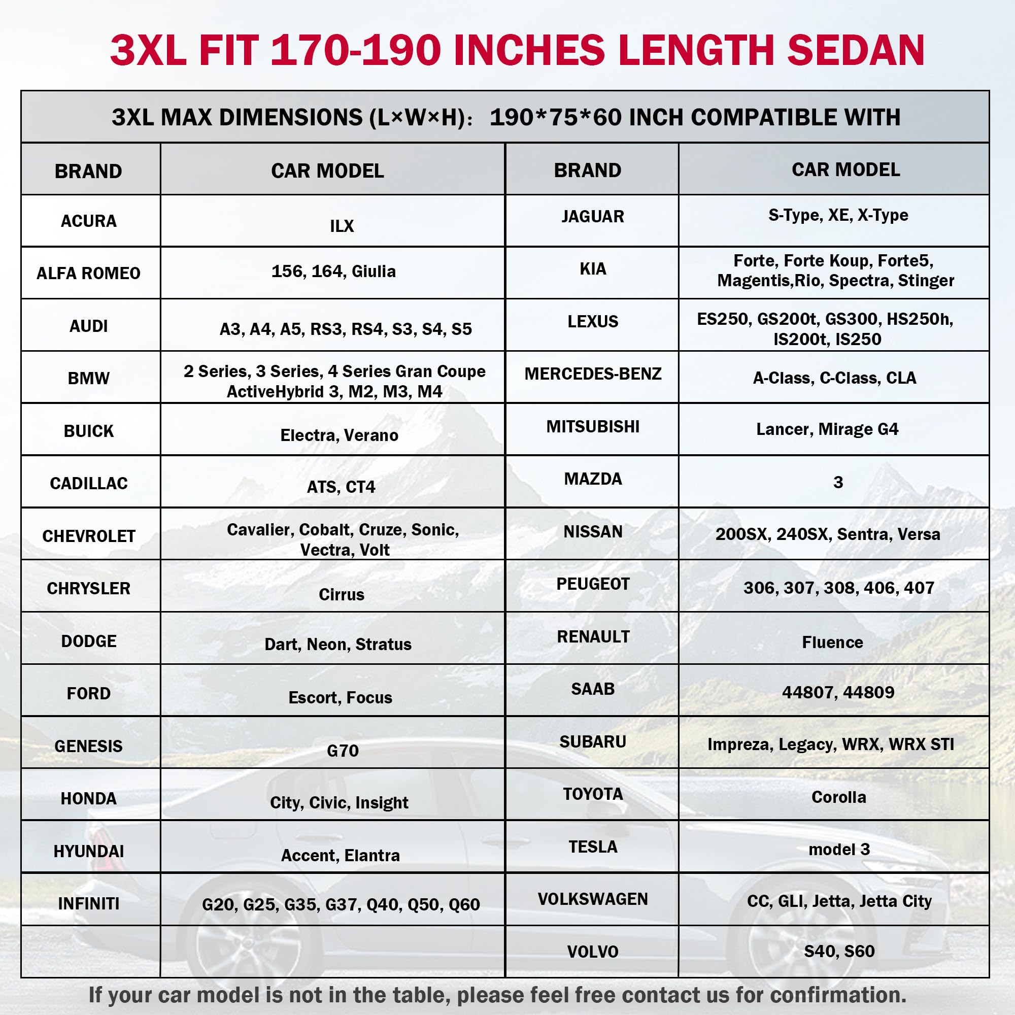 Coverado Car Cover Waterproof All Weather 210D Lightweight Full Exterior Covers Snow Wind Sun UV Protection Outdoor Car — view 5