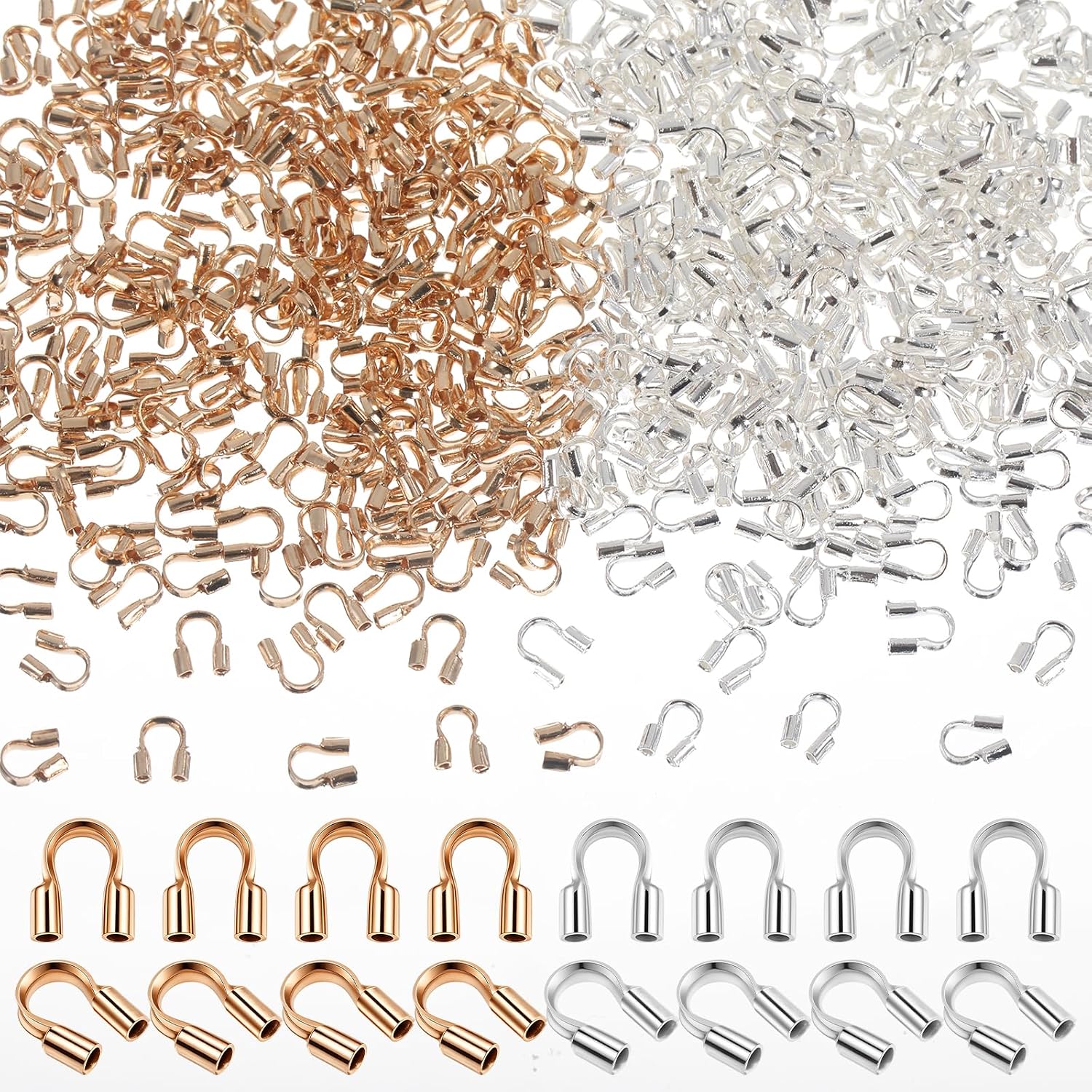 200Pcs Stainless Steel Wire Guardian Protectors