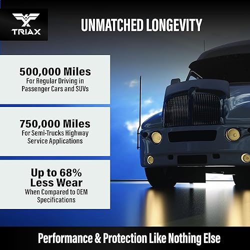 Miniatura 9 de Triax Synergy Gear MAX 75W-90 GL-5 Limited Slip - Drenaje ultra largo de 310.7 mi, transmisión manual, lubricante para engranajesdiferencial (1