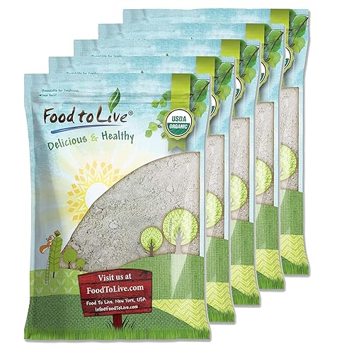 Miniatura 8 de Proteína de semillas de calabaza orgánicas en polvo 2 libras  60 de proteína sin OMG no irradiado harina pura kosher superalimento vegano granel