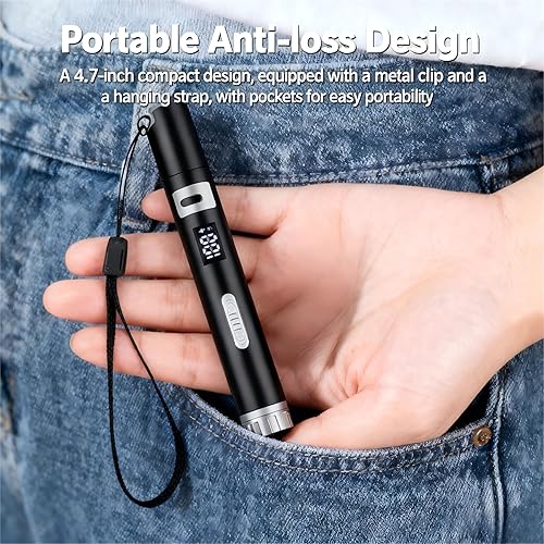 Miniatura 5 de Juguetes para gatos para interiores, pantalla de cantidad eléctrica, recargable por USB, 3 modos de luz, 7 patrones ajustables para juegos de