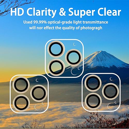 Miniatura 189 de 3 Pack Tempered Glass Camera Lens Protector for iPhone 12 6.1", Ultra HD, 9H Hardness, Anti-Scratch, Case Friendly, Easy to Install