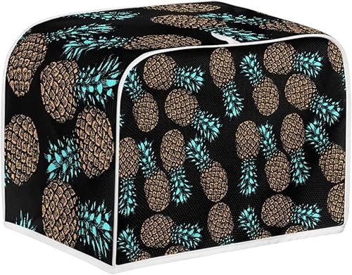 Dolyues Cubierta para tostadora de piña, cubierta para tostadora de pan de 2 rebanadas, protector de utensilios para hornear, accesorios para