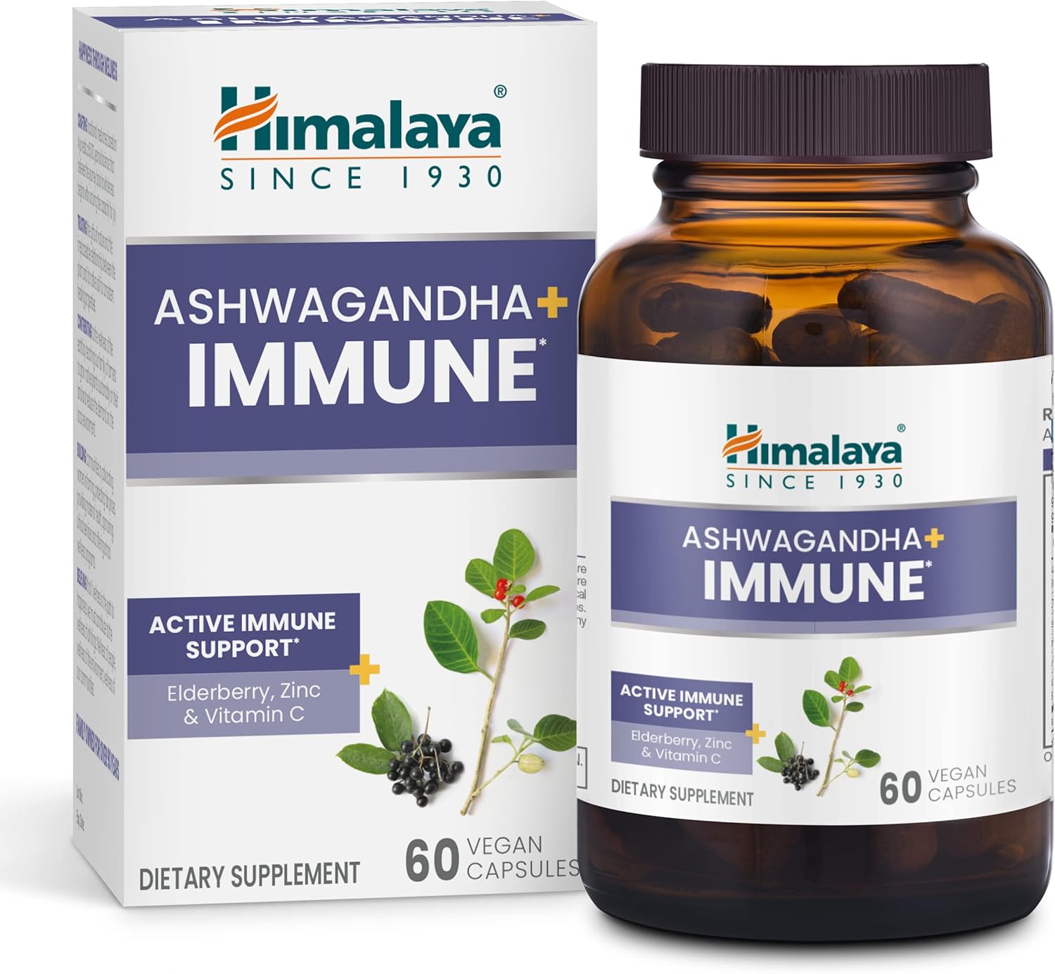 Himalaya Ashwagandha+ Immune – Herbal...