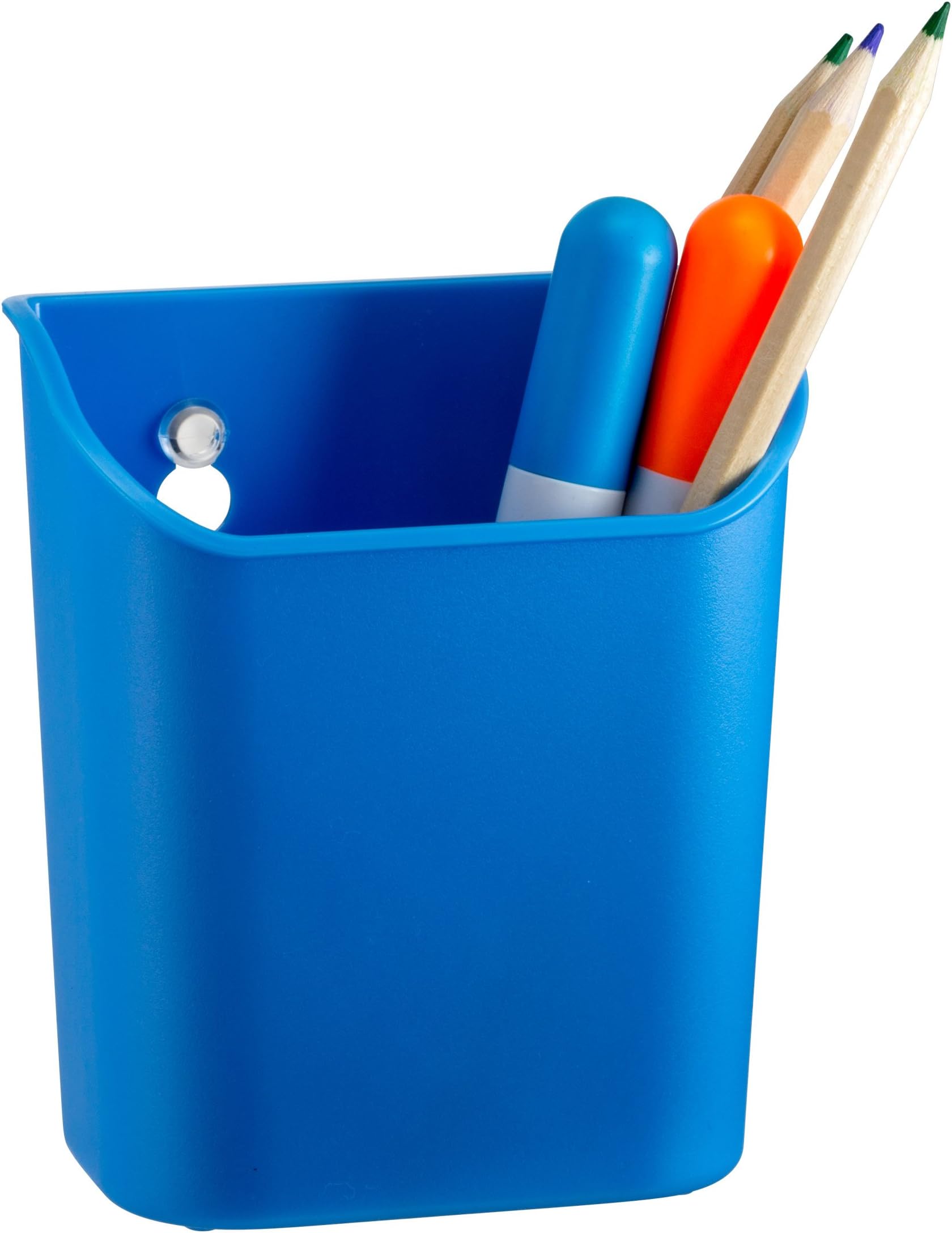 Officemate Octoorg Pencil Cup with Suction Cups, Blue (92570)