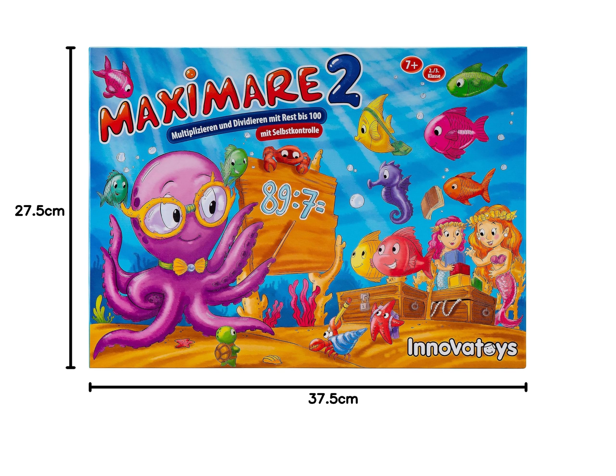 2 Multiplizieren und Dividieren mit Rest bis 100: Lernspiel für Mathe 2. Klasse und Mathe 3. Klasse, 1x1 Lernen Spiel, Division Lernen