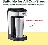 Vista 3 de Cafetera de monodosis Bella 13930, color negro., Negro y acero inoxidable