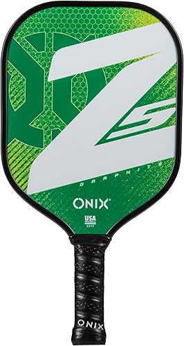 Onix - Pala de pickleball de fibra de carbono Graphite MOD Z5, con agarre cómodo acolchado
