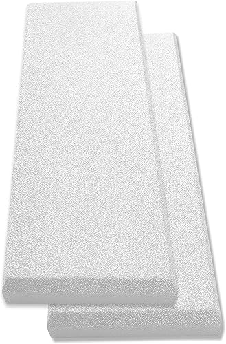 Miniatura 9 de Panel acústico rojo burdeos  Fibra de vidrio paquete de 2  Panel profesional de absorción de sonido  Panel decorativo a prueba de sonido  Panel de