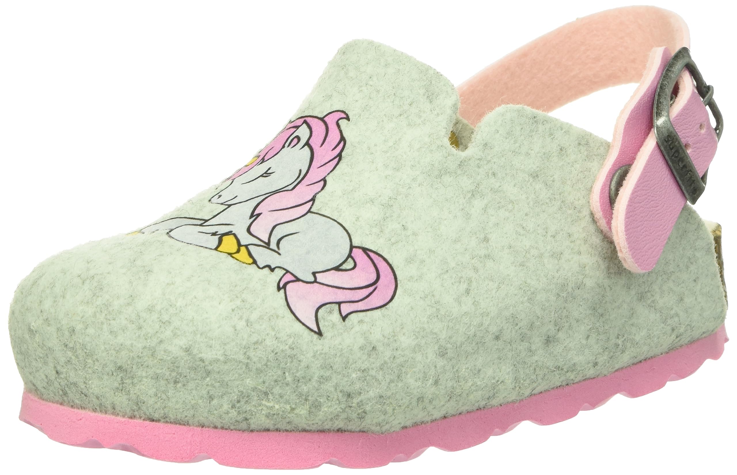 Superfit Footbed Slippers, Blue 8400, 7 UK Child