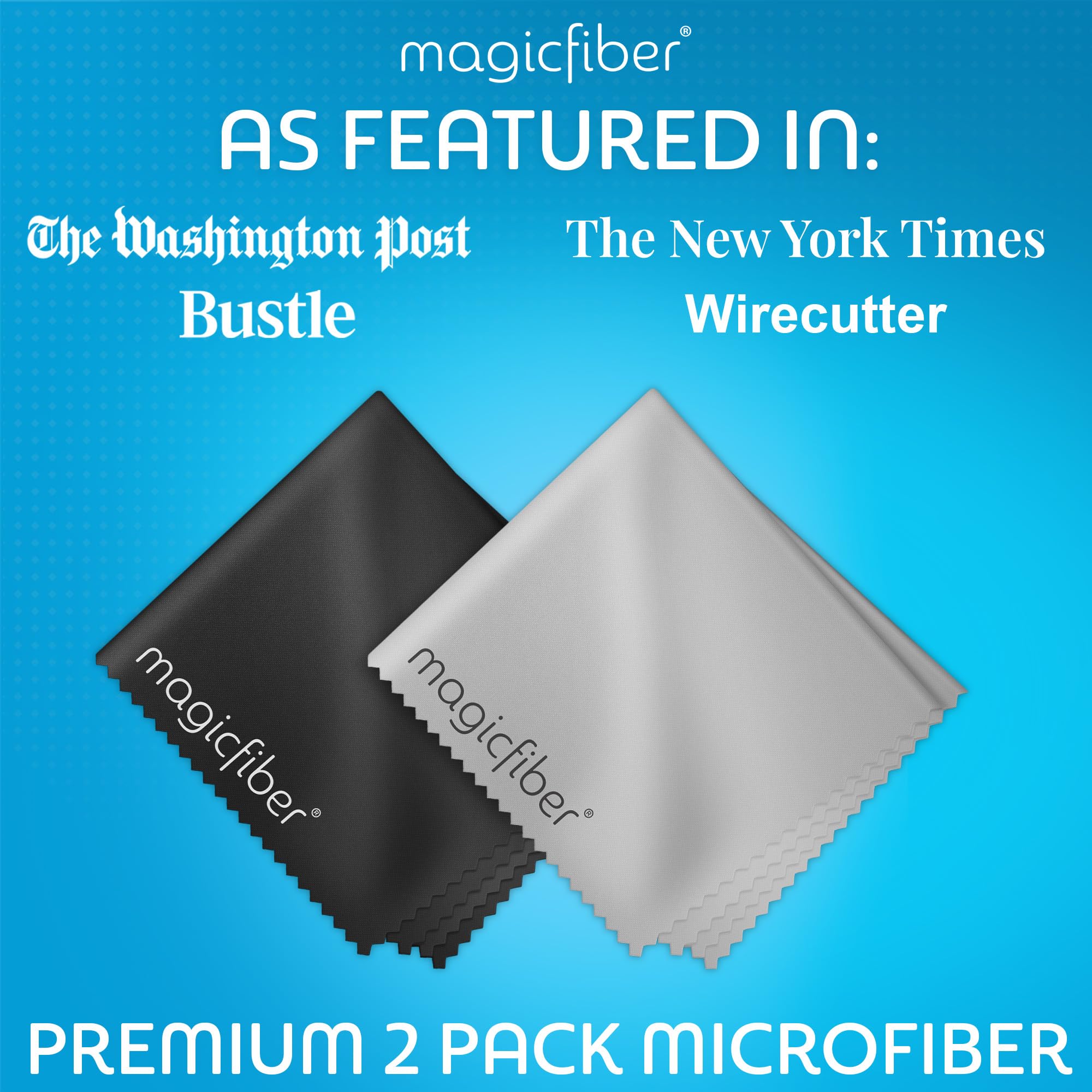 Snapklik.com : MagicFiber Microfiber Cleaning Cloths