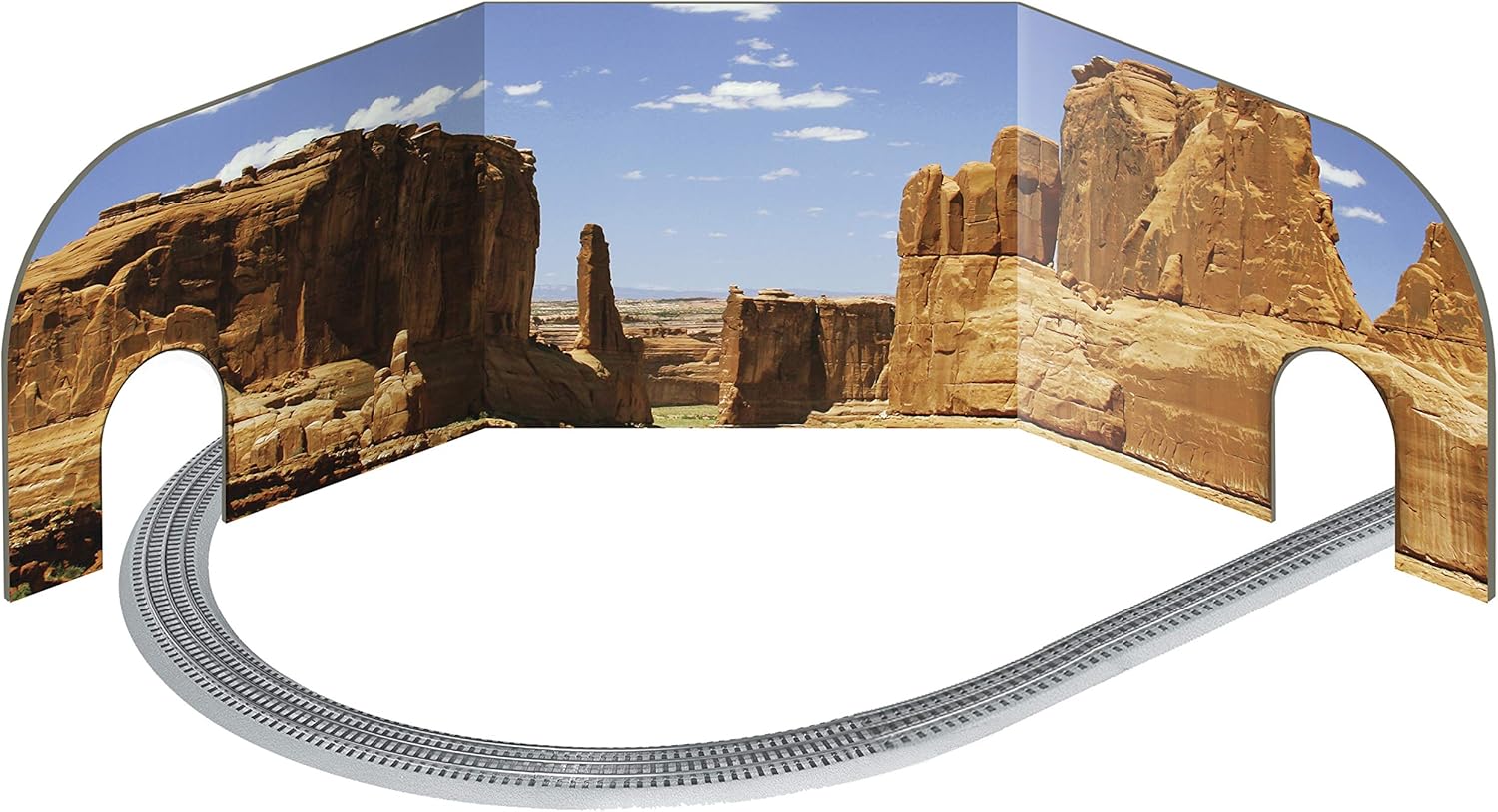 Lionel Electric O Gauge Model Train Accessories, Santa Fe Diorama