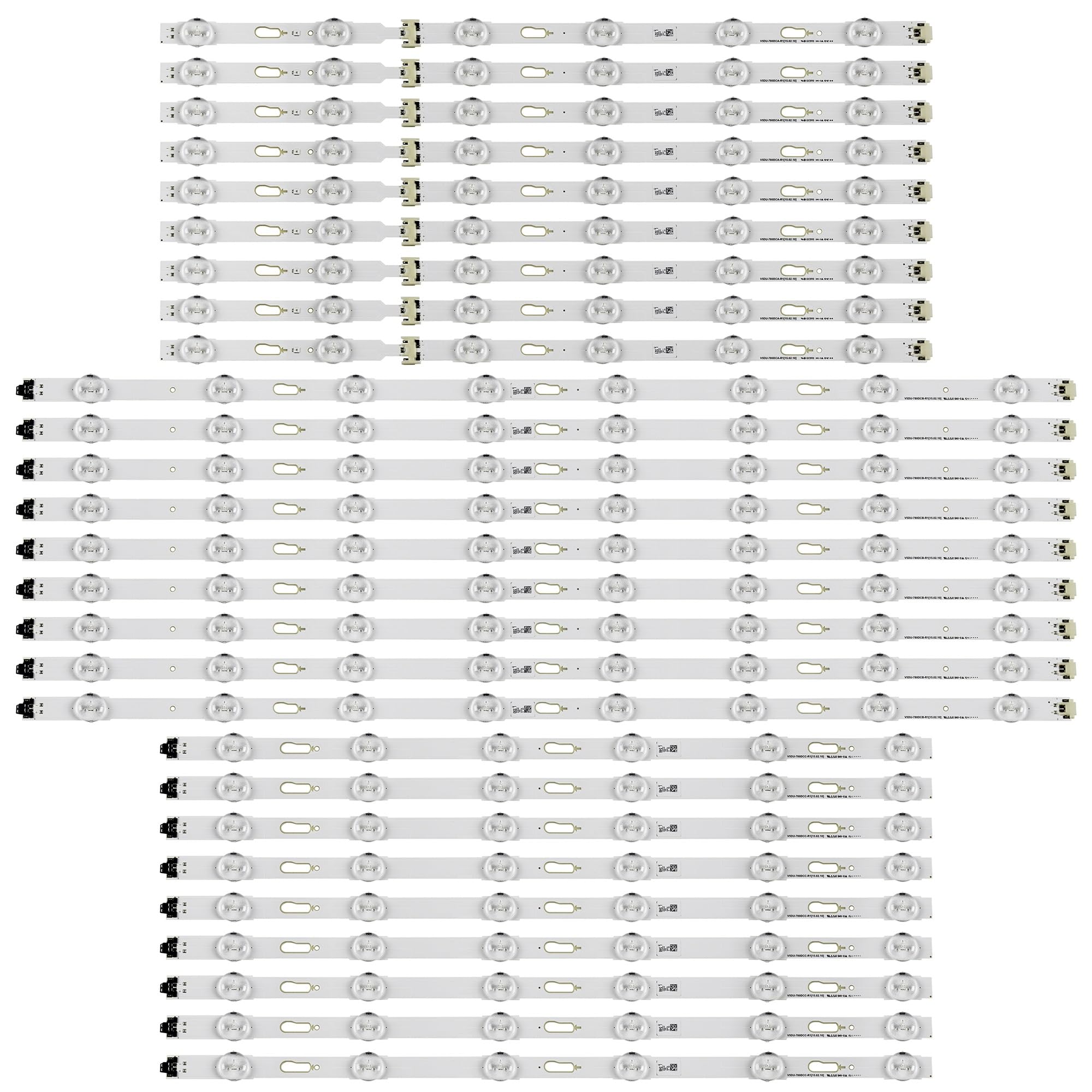 SwepSLED Backlight Strip for Sam/s.ung 78'' TV V5DU-780DCA-R1 V5DU-780DCB-R1 V5DU-780DCC-R1 CY-WJ078FLLV1H BN41-02391A BN41-02392A