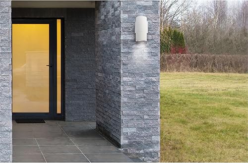 Miniatura 3 de Nuvo Módulo LED 621137 Pequeño Aplique Arriba o Abajo Acabado Blanco, 1 Luz 10W, 120277V