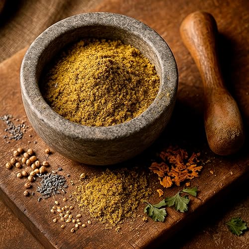 Miniatura 3 de Suneli Valley Khmeli Suneli (2.8 onzas)  Mezcla de especias estilo georgiano prémium  Mezcla aromática de hierbas y especias  Ideal para carnes a la