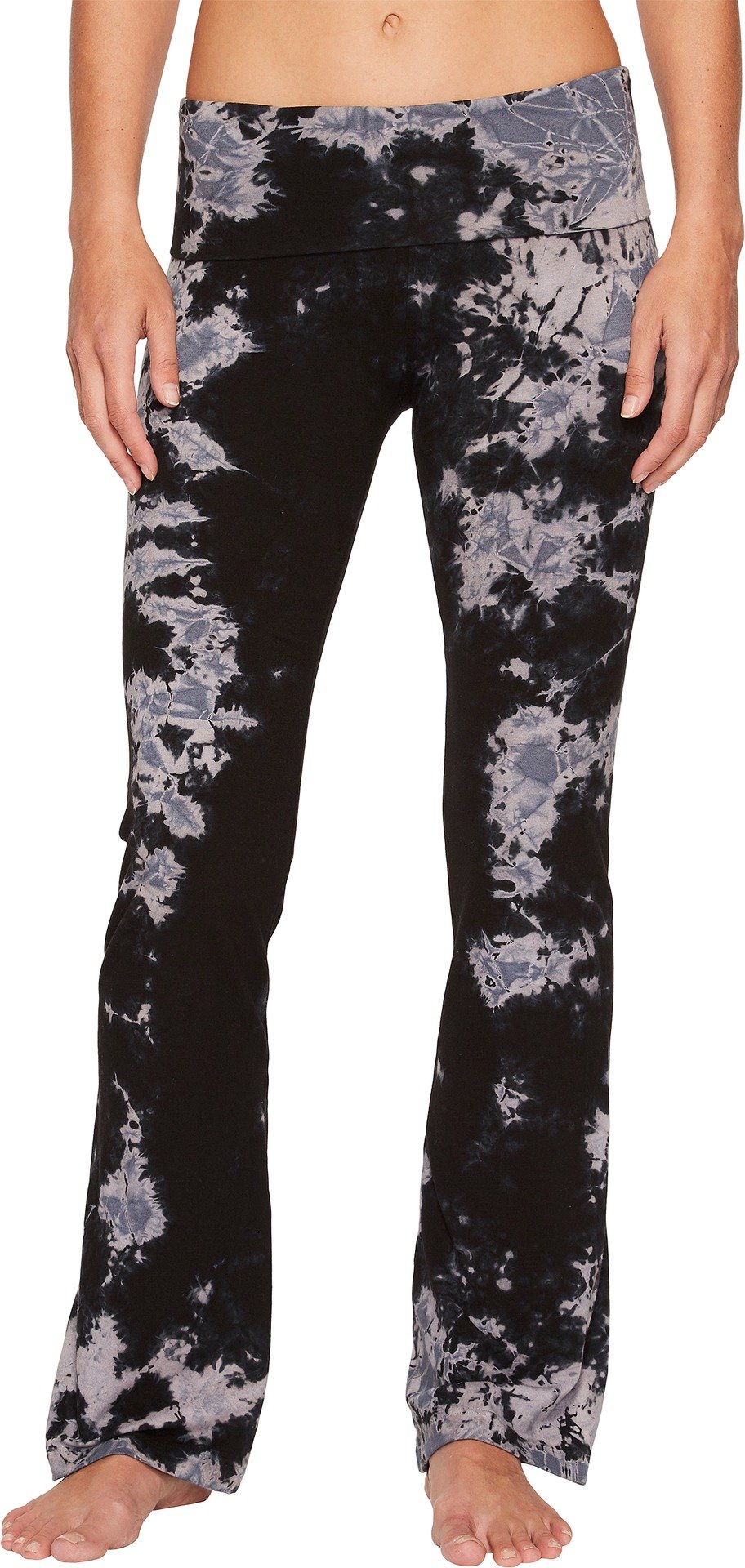 Hard Tail Rolldown Bootleg Flare Pants