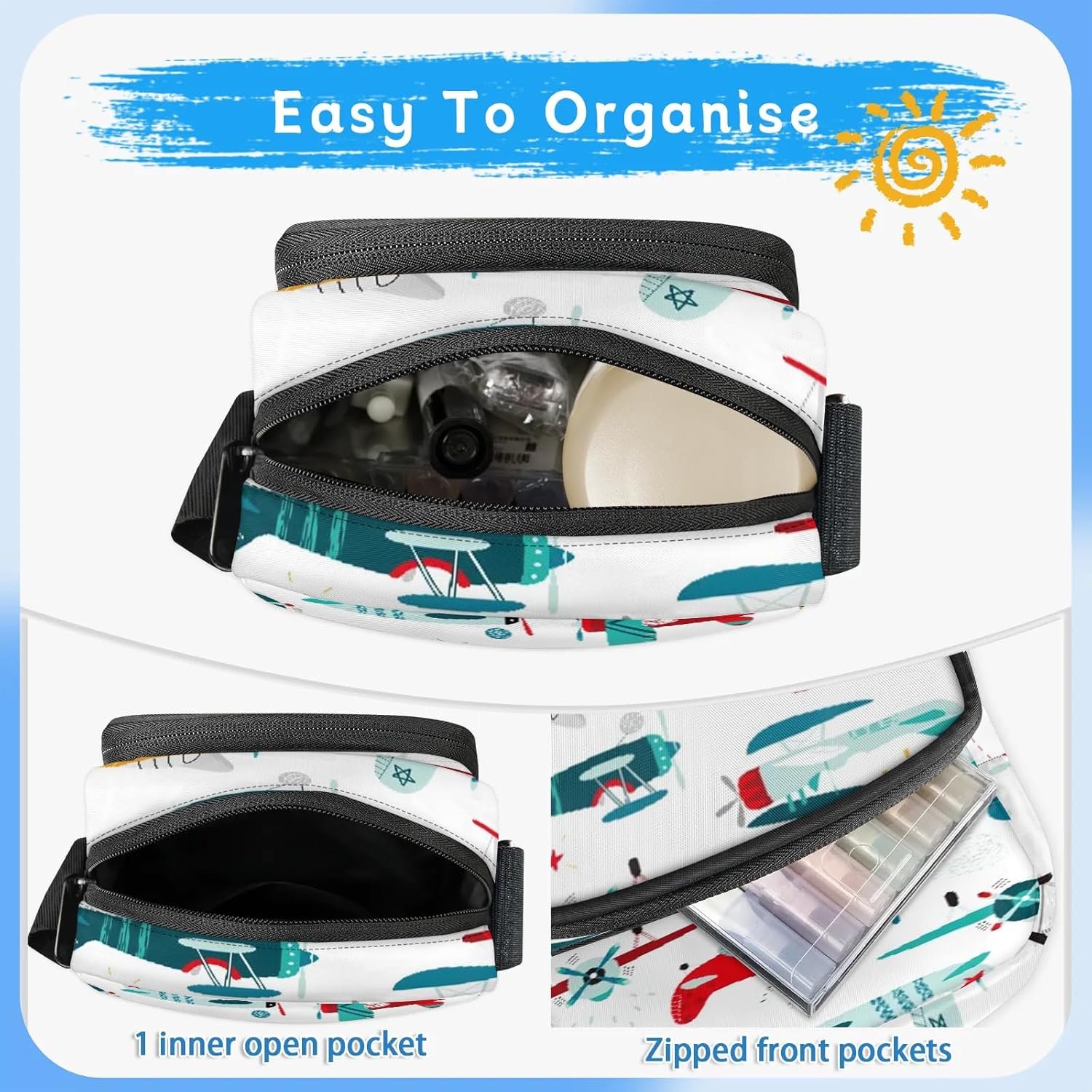 Small Crossbody Purses for Kids Age 4-12 Cute Little Messenger Bag Mini Shoulder Bag Wallet Purse for Boys Girls Travel