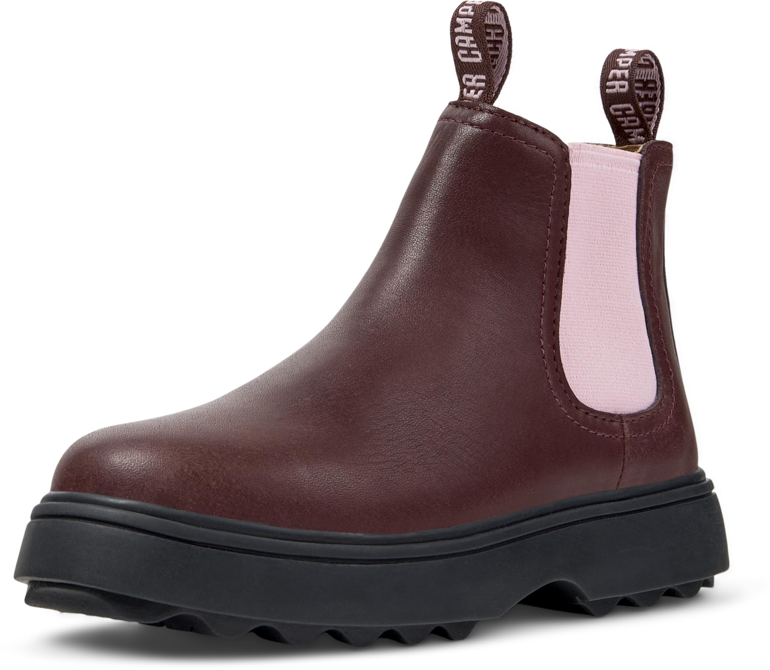 Camper Norte K900149 Chelsea Bootie, Burgundy 026, 27 EU, Burgundy 026, 9 UK