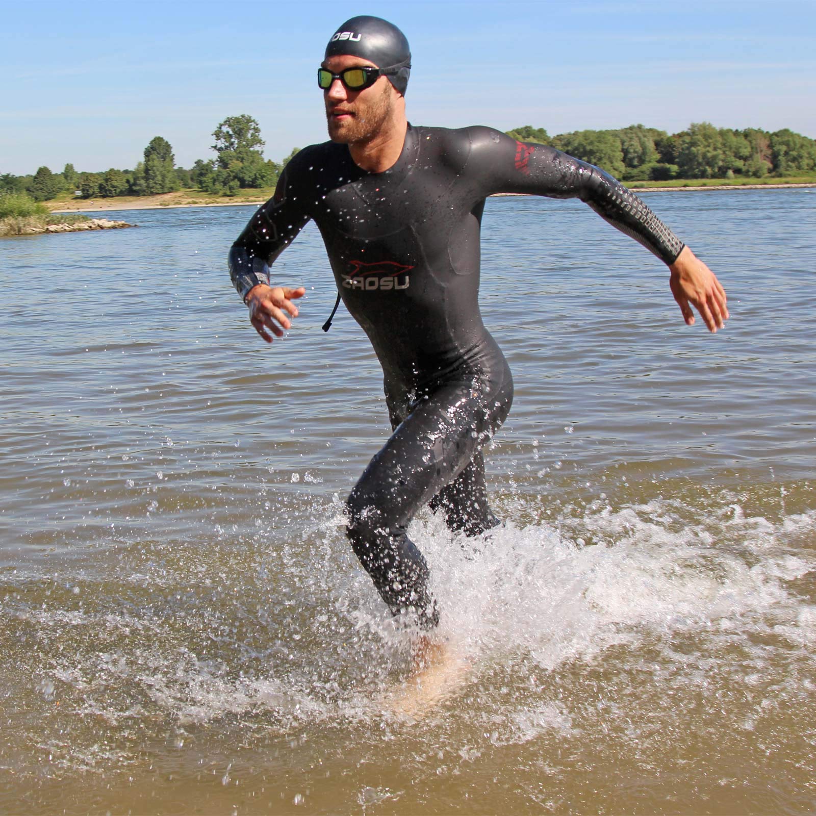 ZAOSU Racing+ Triathlon Neoprenanzug Herren | Freiwasserschwimmen