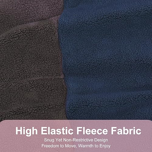 Dog Winter Coat Soft Fleece Dog Clothes for Cold — alternate angle