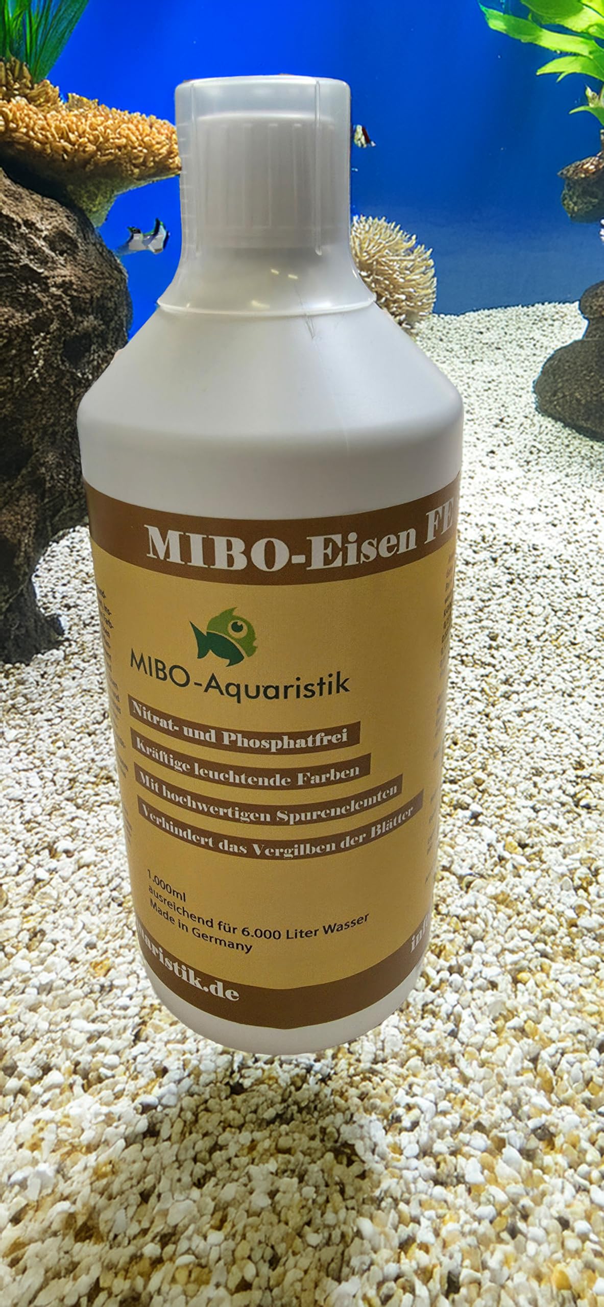 MIBO Pflanzen Eisendnger Spar Set 5000ml  Aquarium Dnger Set Mit  Spurennhrstoffen Fr ppigen Pflanzenwuchs