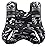 ZELUS Weighted Vest, 6lb/8lb/12lb/16lb/20lb/25lb/30lb Weight Vest for Men Women with Storage Pocket Reflective Strips for Workout Strength Training Running Muscle Building, Black Camo (16 lb)