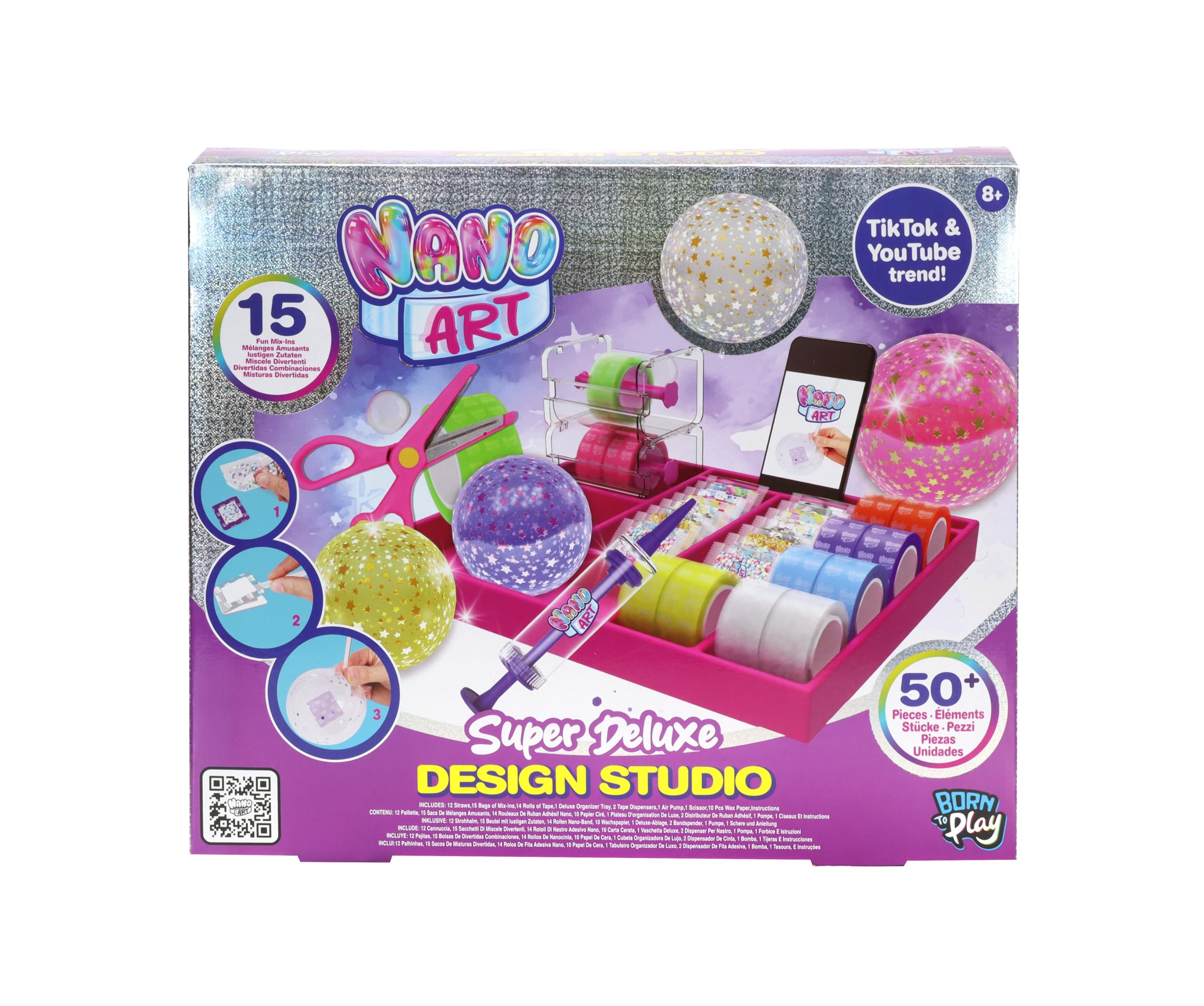 NANO ART Super Delux Design Studio, set creativo
