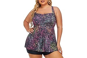 Womens Plus Size Tankini Swimsuits: Flattering Figure, Enhanced Comfort