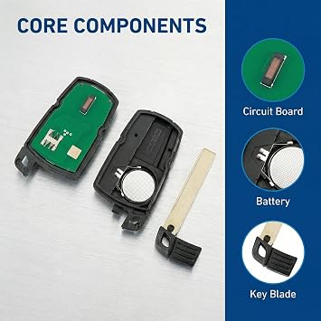 868MHZ 3 Buttons For BMW Car Key Fob Replacement Fits BMW 1 3 5 7 Series X1 X3 X5 X6 Z4 E90 E60 E70 CAS3 KR55WK49127 ID46Chip