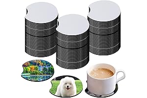 Cricut Coaster Blanks Bulk for DIY Sublimation Crafts
