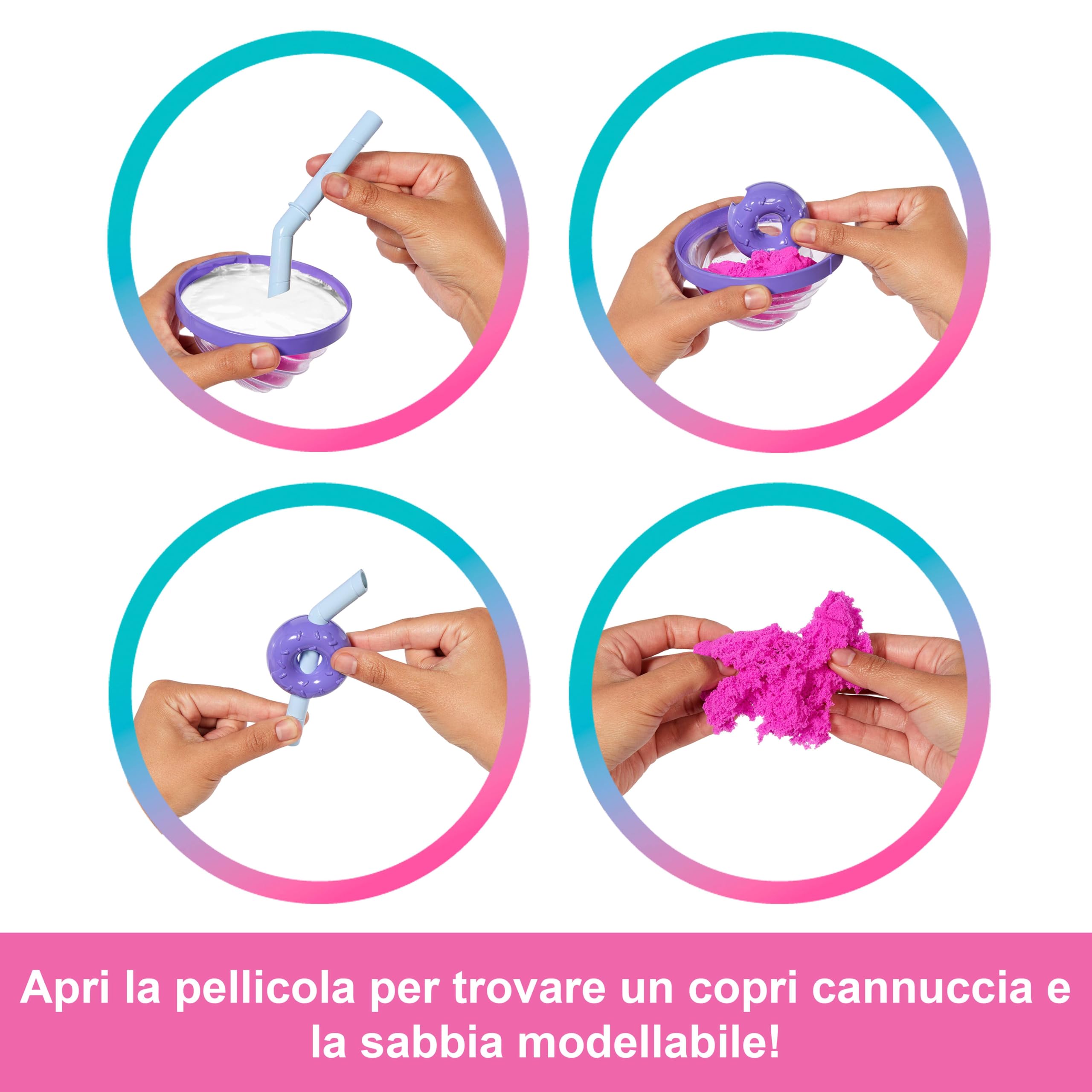 Barbie - Pop Reveal Serie Dolcetti, bambola a tema Donut Dreams con cucciolo e 8 sorprese con effetto cambia colore inclusi, giocattolo per bambini, 3+ anni, JFY60