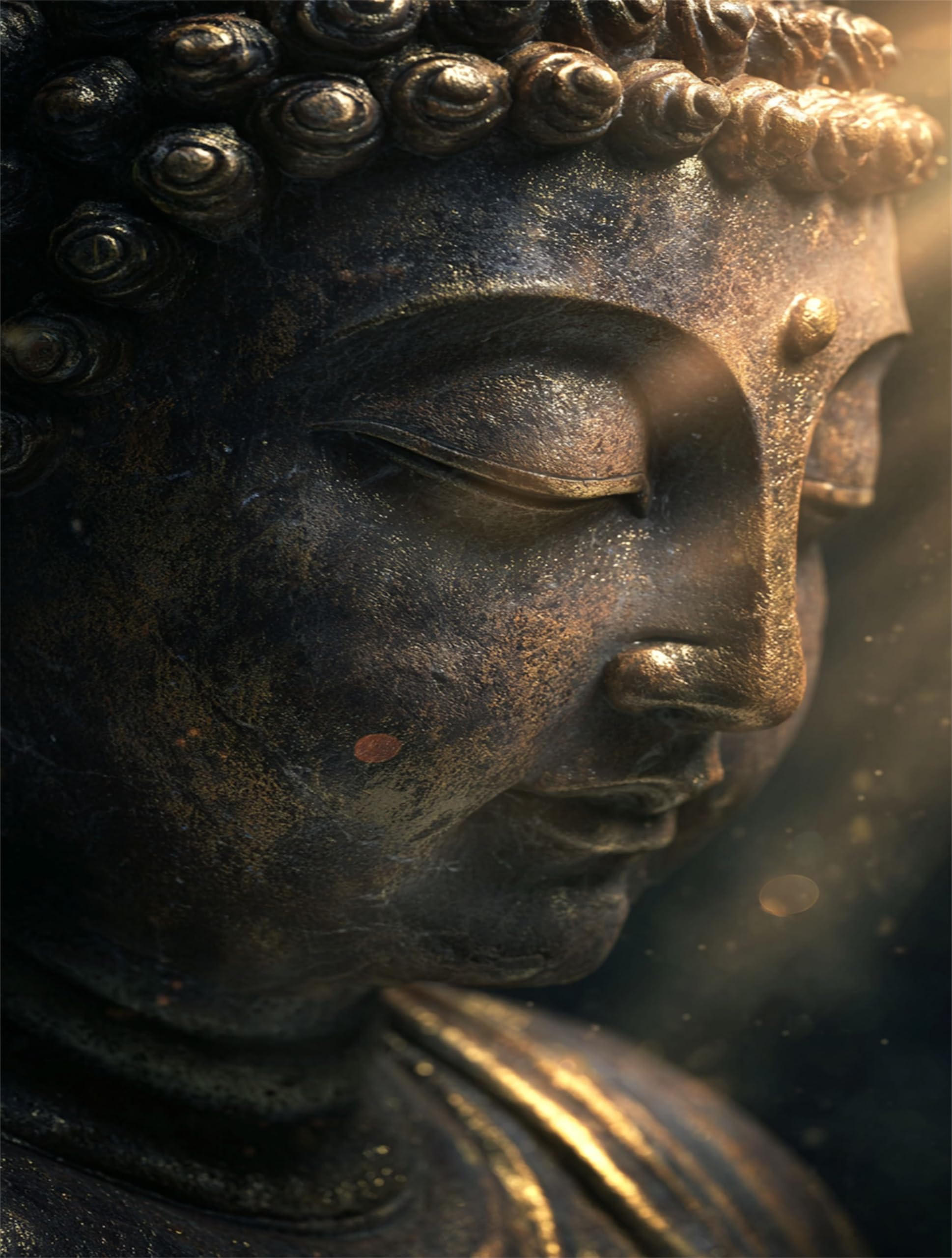Nznanchu Women's Buddha Diamond Painting Kit For Adults,5D Diamond Art Kits For Beginner,Gem Art,Crystal Kits Round Drill For Home Wall Decor Gifts,,Men (Buddha)