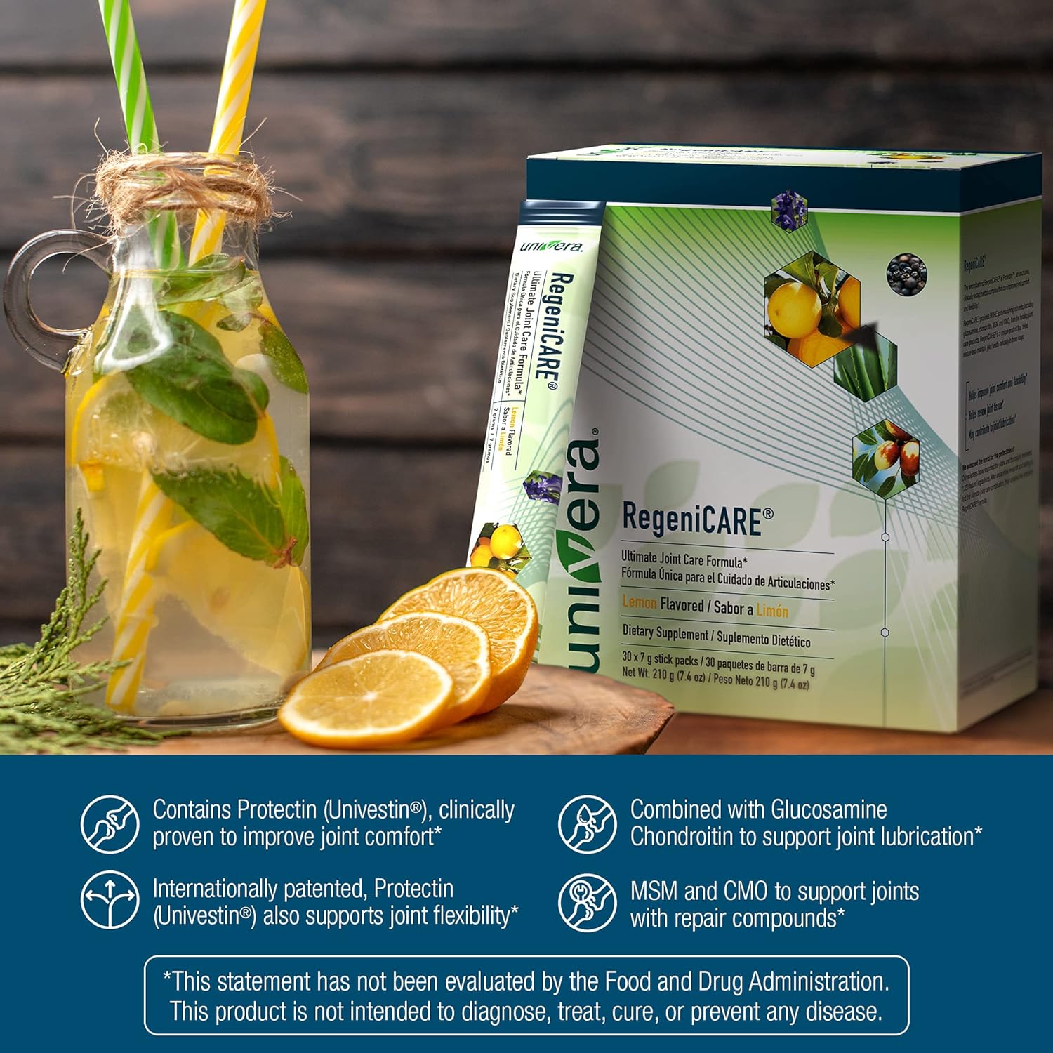 Buy Univera RegeniCARE Lemon, Joint Support Health, Joint Pain Relief