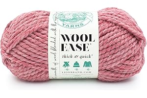 Lion Brand Yarn, Woolease Thick & Quick Yarn - Potion