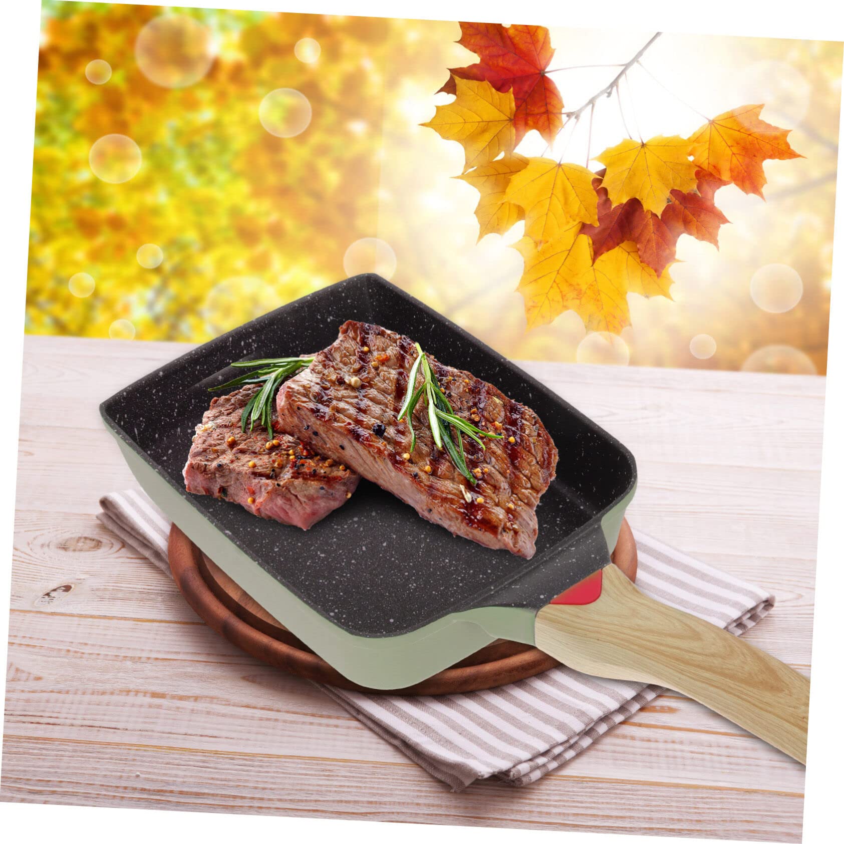 Patelnia Patelnia Patelnie Nonstick Patelnia do jajek Patelnie do pieczenia Patelnia kempingowa Płaska patelnia Patelnia nieprzywierająca Japońska kwadratowa patelnia Patelnia do gotowania jajek Pat