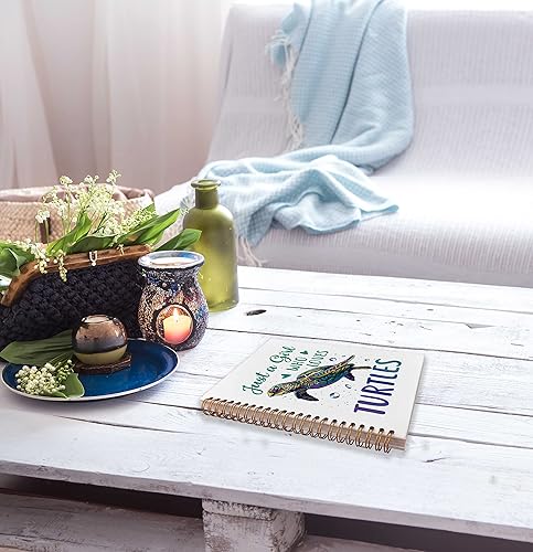 Miniatura 4 de Regalos de tortugas marinas para niñas, diario de tortuga, regalos de tortugas para mujeres amantes de las tortugas, solo una chica que ama las